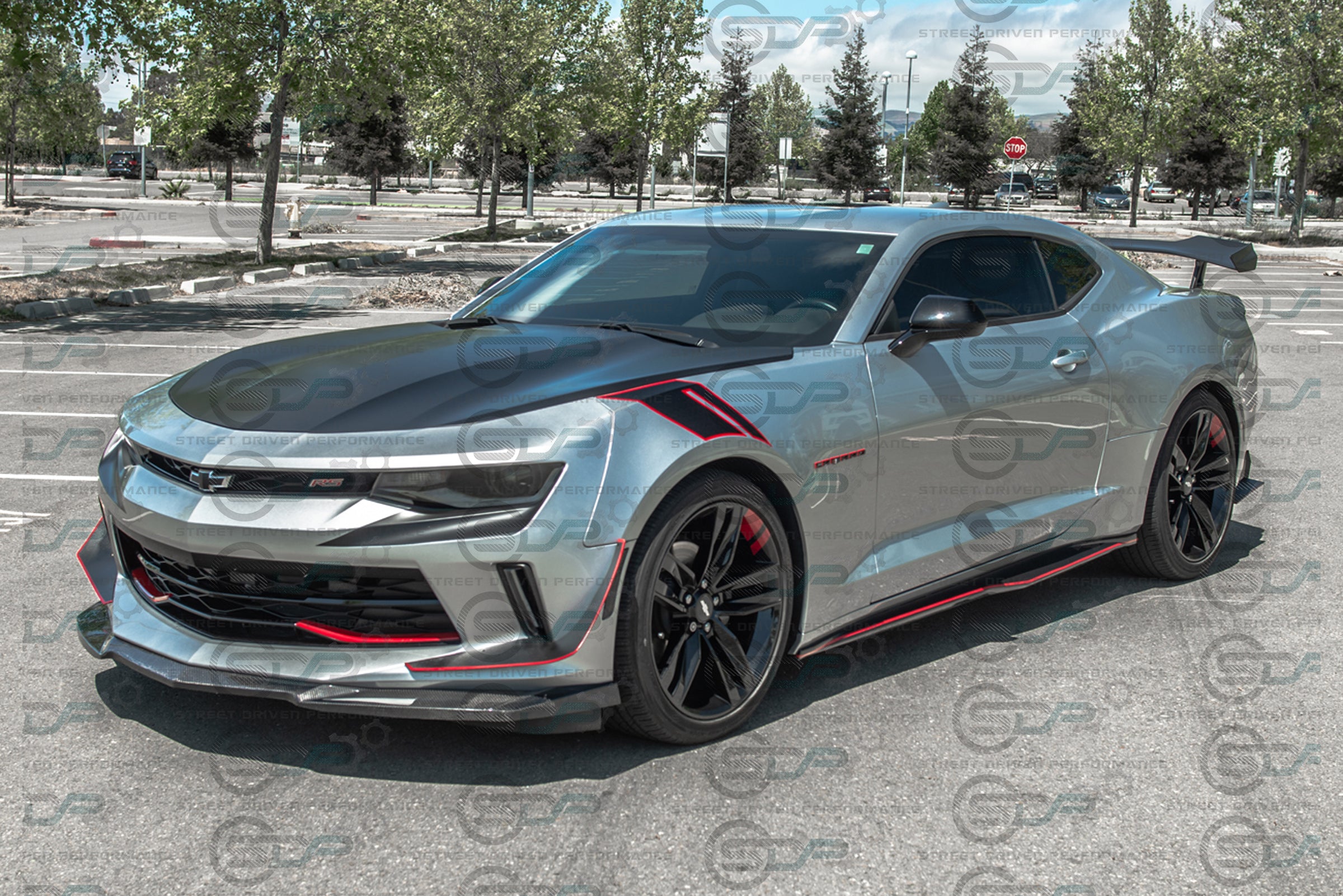 2016-2018 6th Gen Camaro - "ZL1 Performance Package" Carbon Fiber Front Splitter / Lip Ground Effects - for all LT / LS / RS models